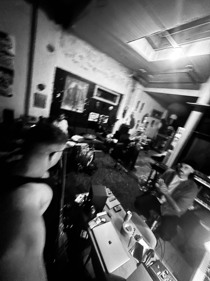 The Sky Lit Up — full band at Soma Sound studio